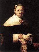 DOU, Gerrit Portrait of a Woman dfhkg oil painting artist